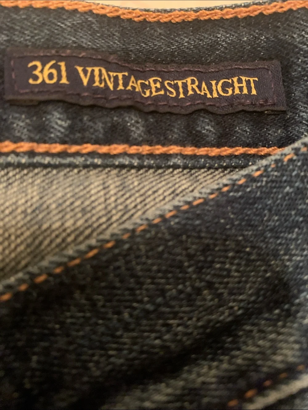 Lucky Brand Dark Blue Straight Leg Jeans